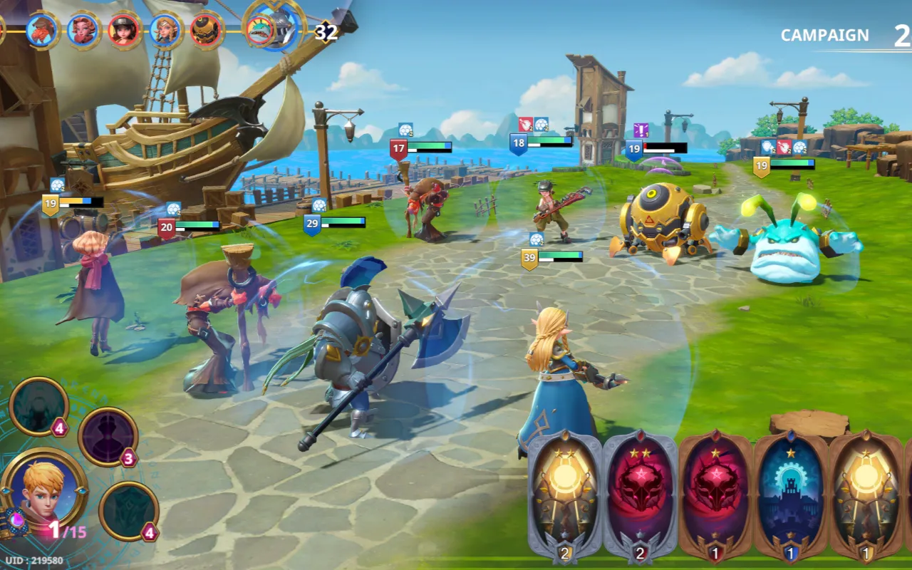 Champions Arena gameplay