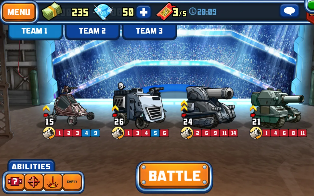 Super Battle Tactics gameplay